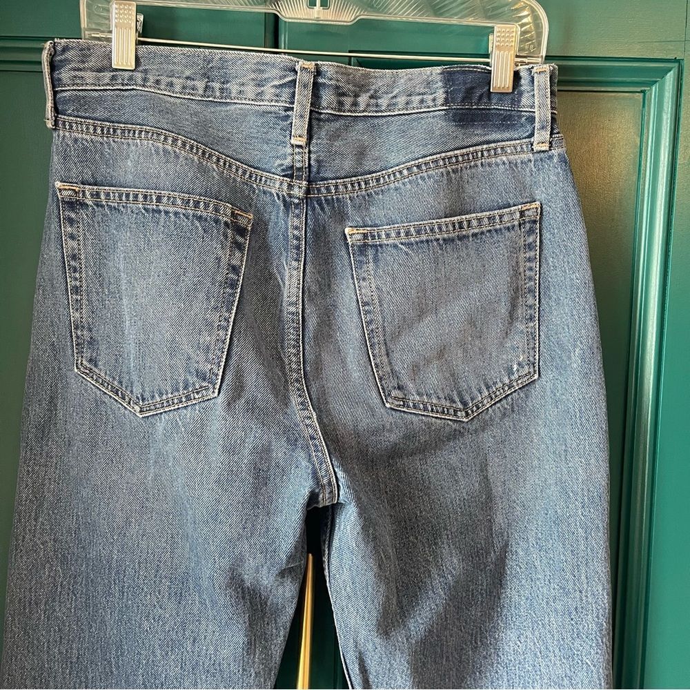 Etica Finn Slim Straight High Waist Jeans Classic Blue Women's Jeans Sz 29 - Picture 4 of 8